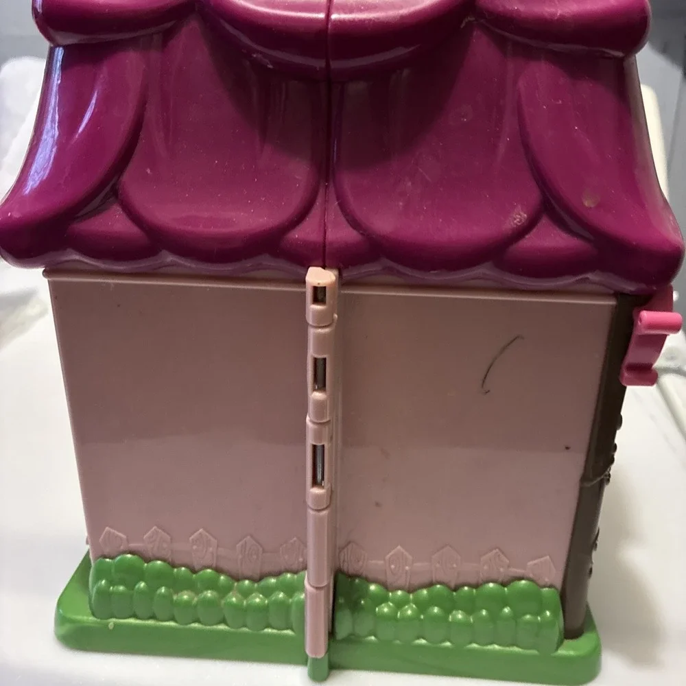 Li'l Woodzeez Country Cabin Cottage House Playset Only No Accessories 11x8x10.5